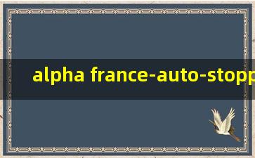 alpha france-auto-stoppeuses en chaleur